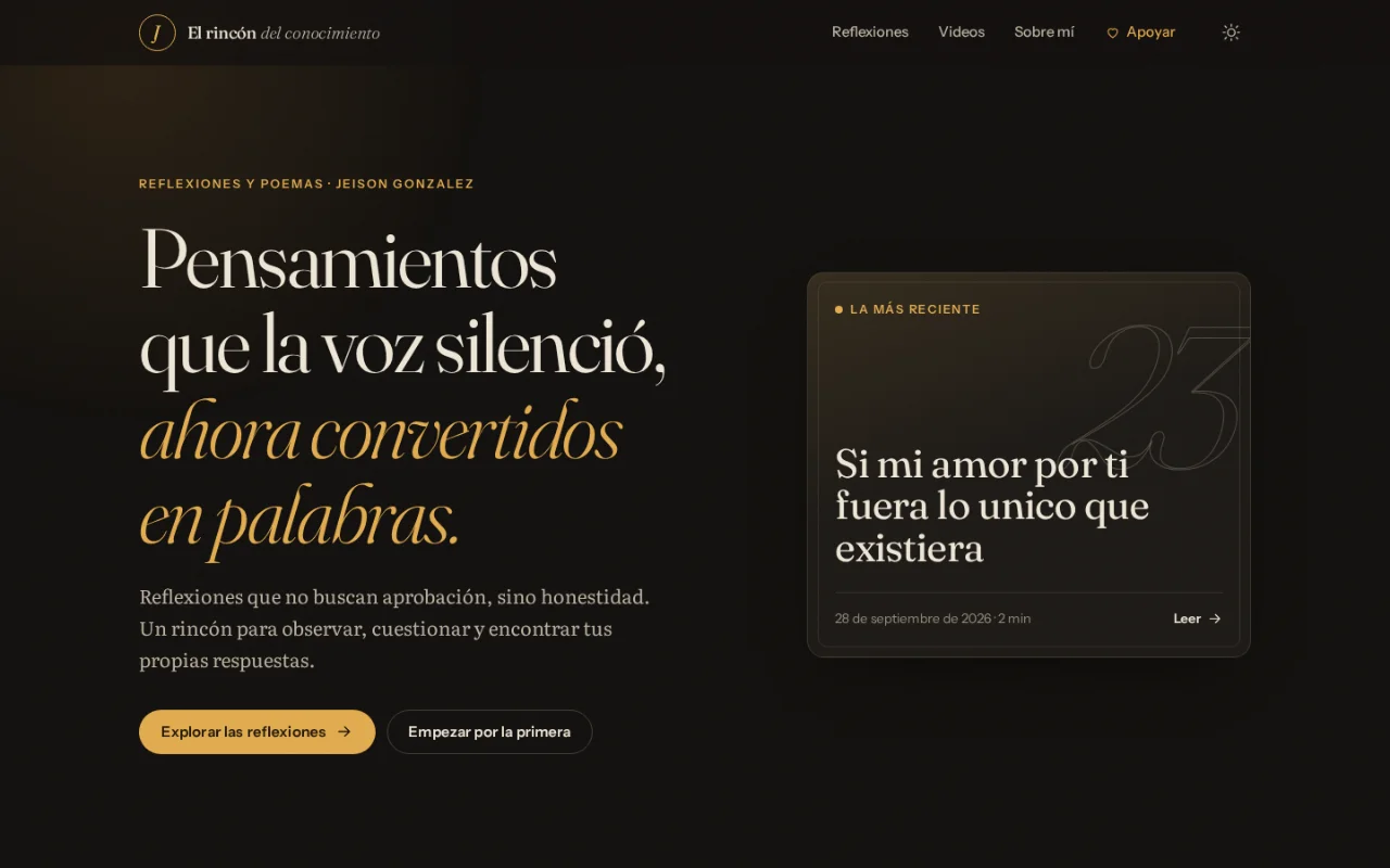 Vista previa de El Rincón del Conocimiento